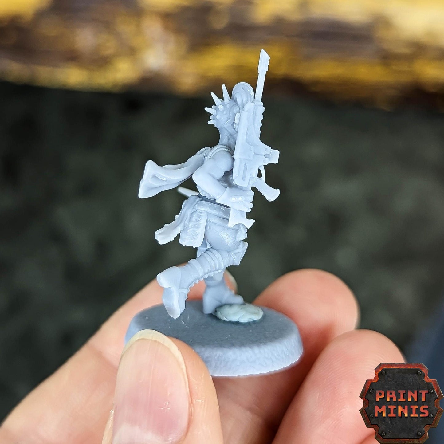 Bitter Nightshades Female Gang - Sci-Fi Grimdark City Skirmish Warfare Female Mercenaries by Print Minis