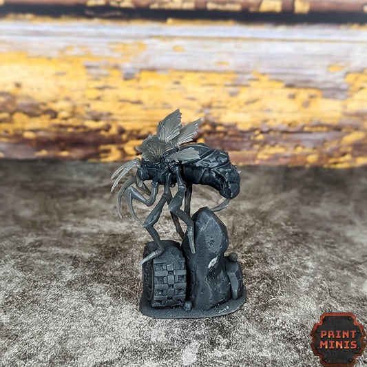 Flying Wasteland Beast -  Sci-Fi Grimdark Monsters by Print Minis