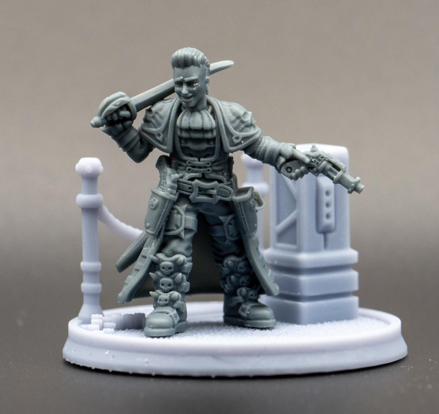Gabriel - Bounty Hunter -  Sci-Fi Grimdark Mercenaries by Print Minis