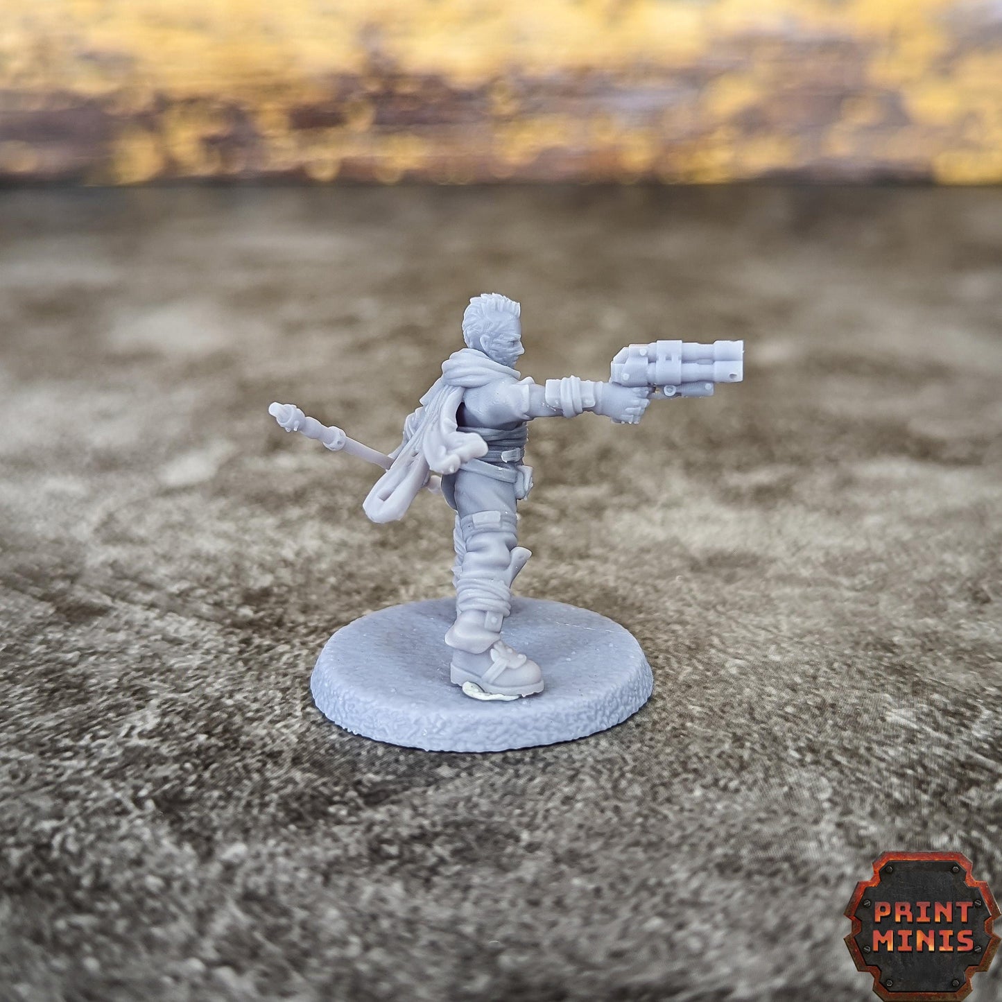 Gallows - Hired Mercenary -  Sci-Fi Grimdark Mercenaries by Print Minis