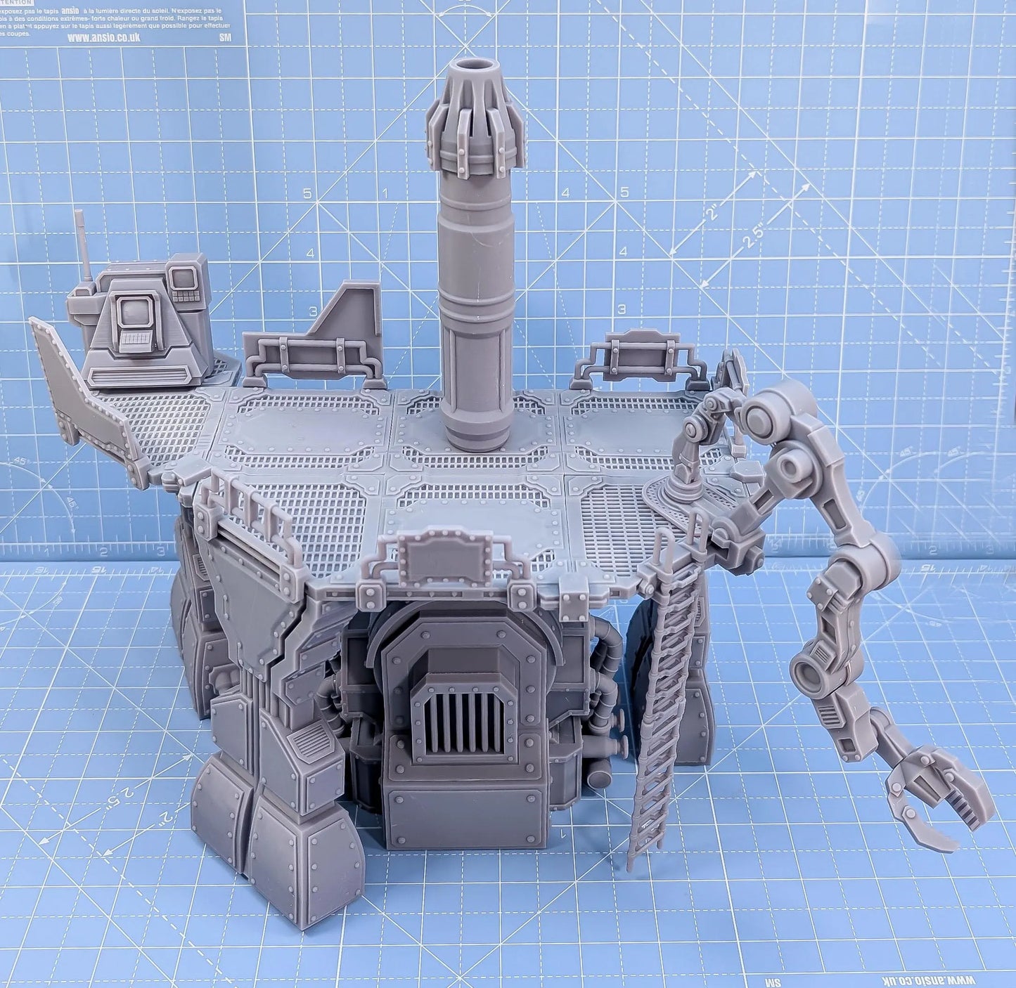 Rustspire Foundry - Sci-Fi Space Industrial Terrain by Print Minis