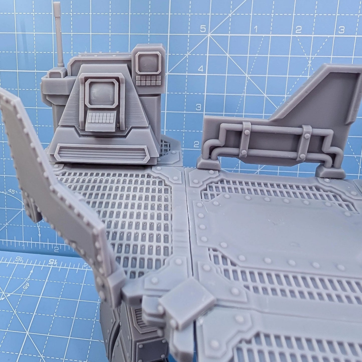 Rustspire Foundry - Sci-Fi Space Industrial Terrain by Print Minis