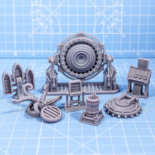 Wargaming Objectives - Sci-Fi Grimdark City Skirmish Warfare Mercenaries