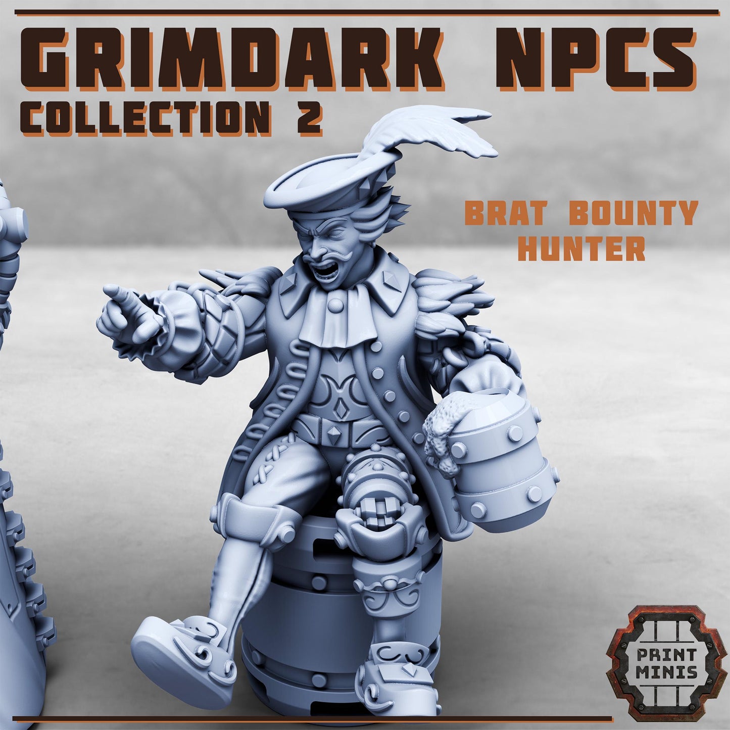 Grimdark NPCs Kit 2.0 -  Sci-Fi Grimdark Civilians by Print Minis
