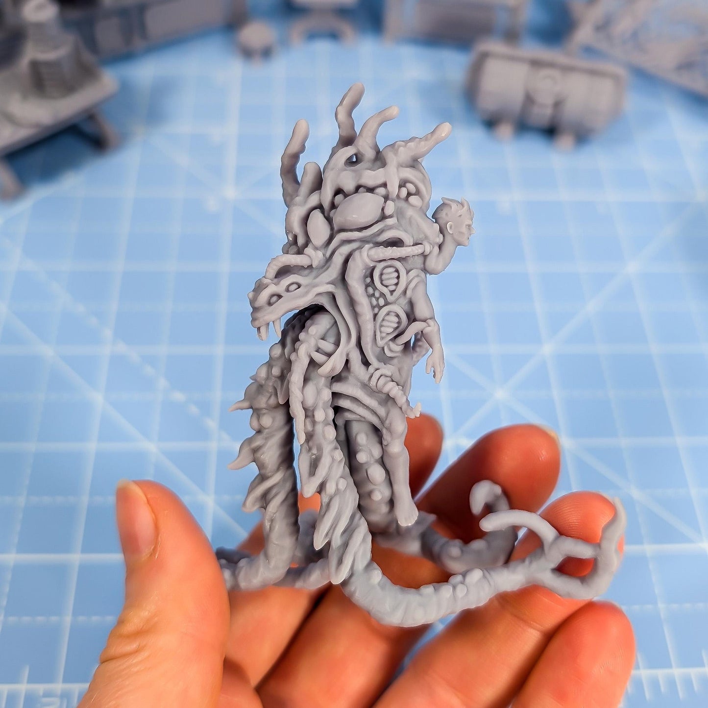 Mutated Aberration - Hellspire Splicers -  Sci-Fi Grimdark Splicers by Print Minis