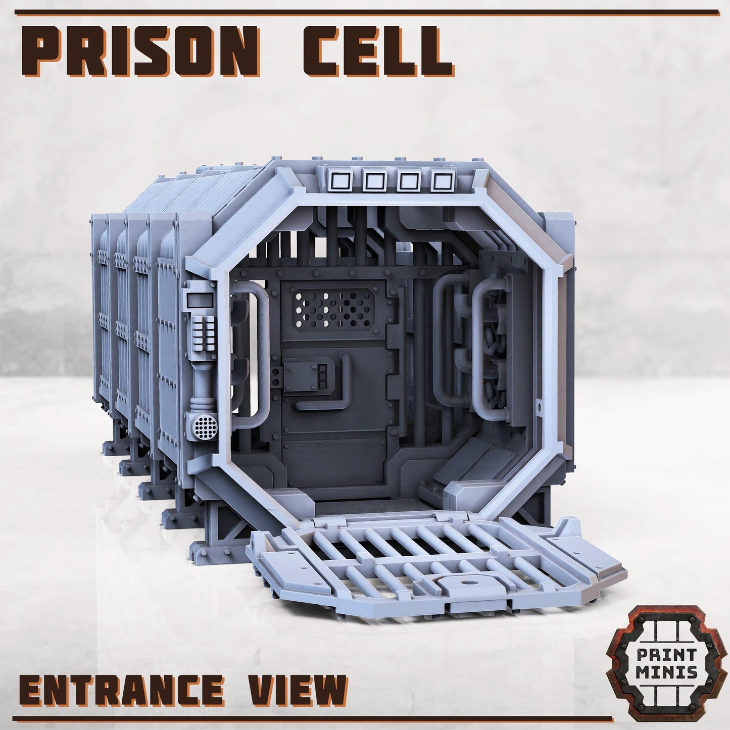 Ultimate Container SCATTER Kit - Sci-Fi Space Industrial Terrain by Print Minis