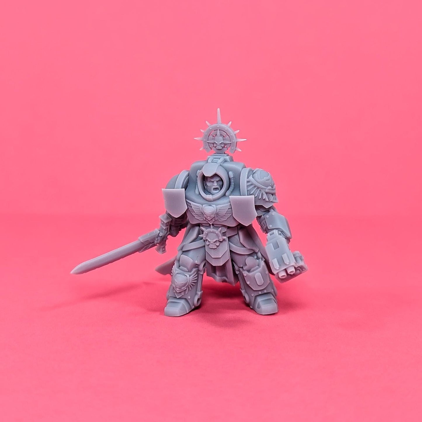 Armatis Mors - Captain - Futuristic Marine Army, Sci-Fi Space Warriors by Print Minis