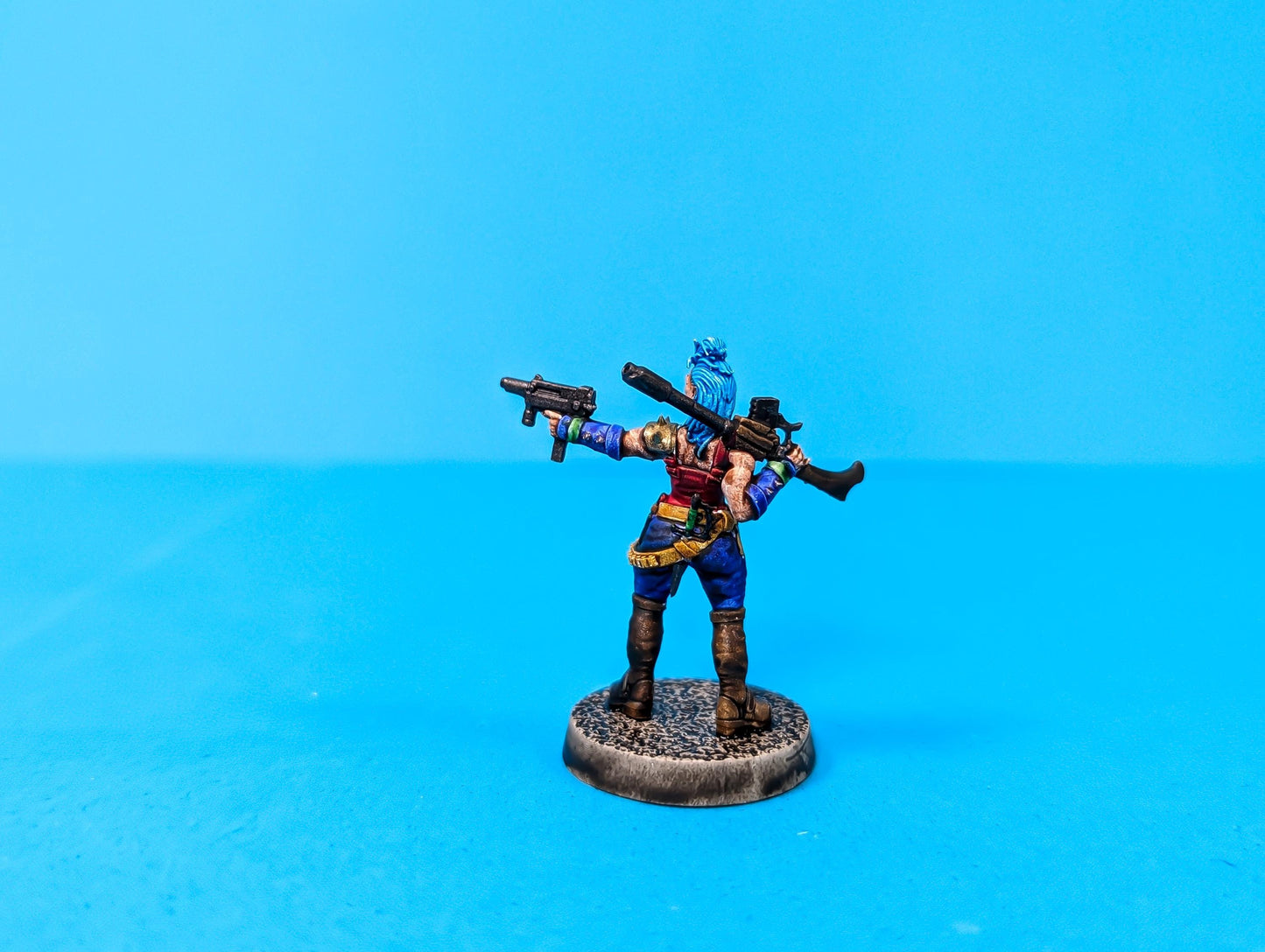 Yara Alkino - Bounty Hunter -  Sci-Fi Grimdark Miner Gang Mercenaries by Print Minis