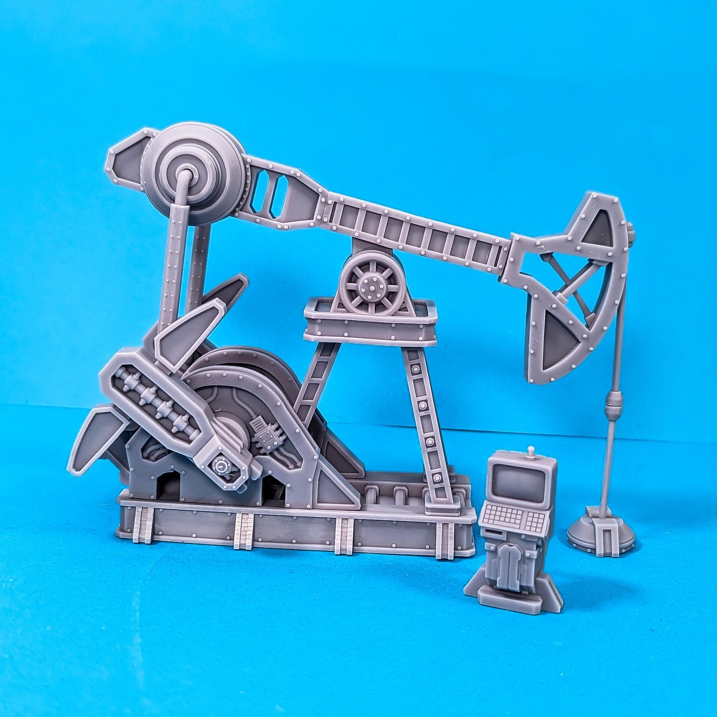 Oil Pump - Sci-Fi Space Industrial Terrain by Print Minis