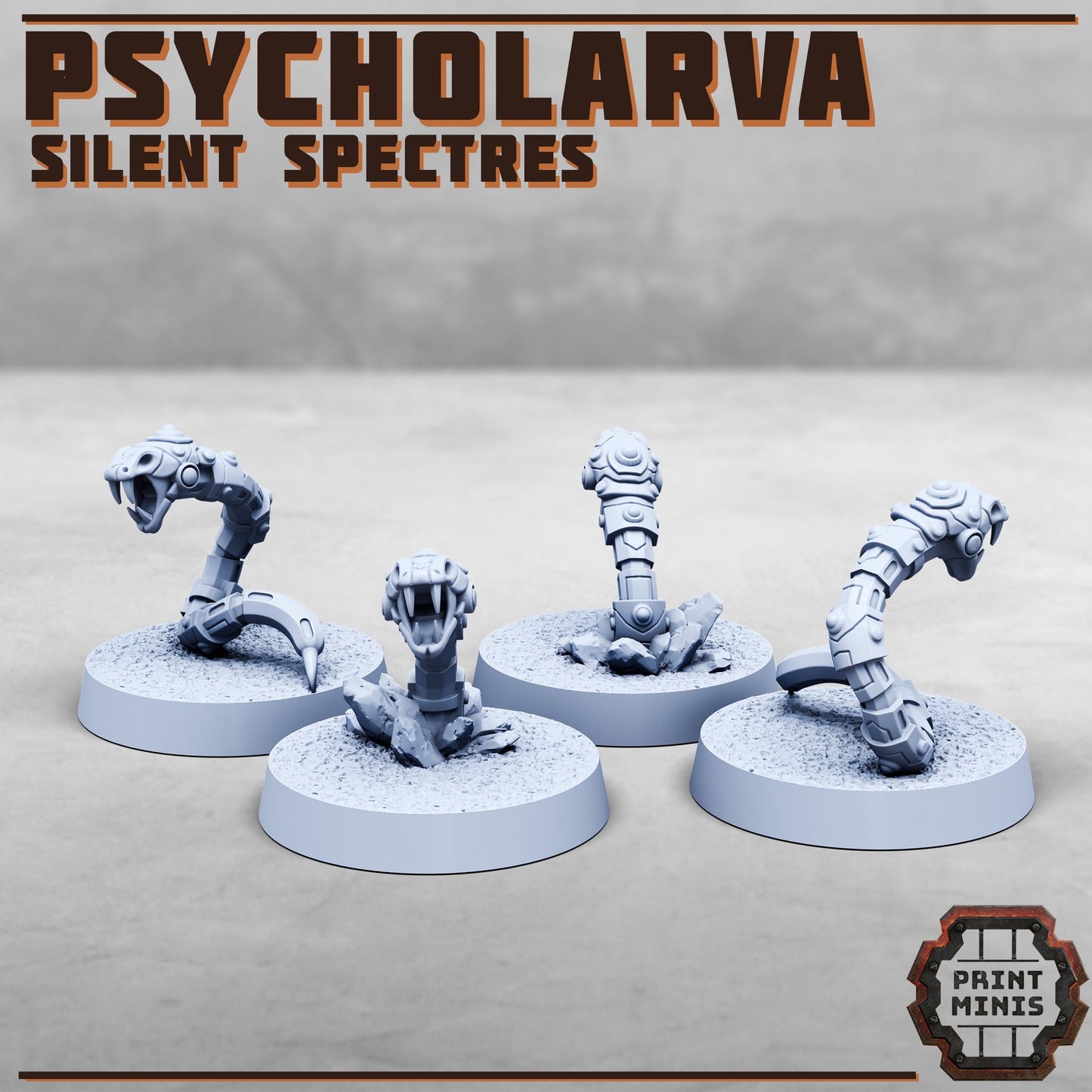 Silent Spectres Ultimate Expansion - Silent Spectres Gang - Sci-Fi Grimdark Mercenaries by Print Minis