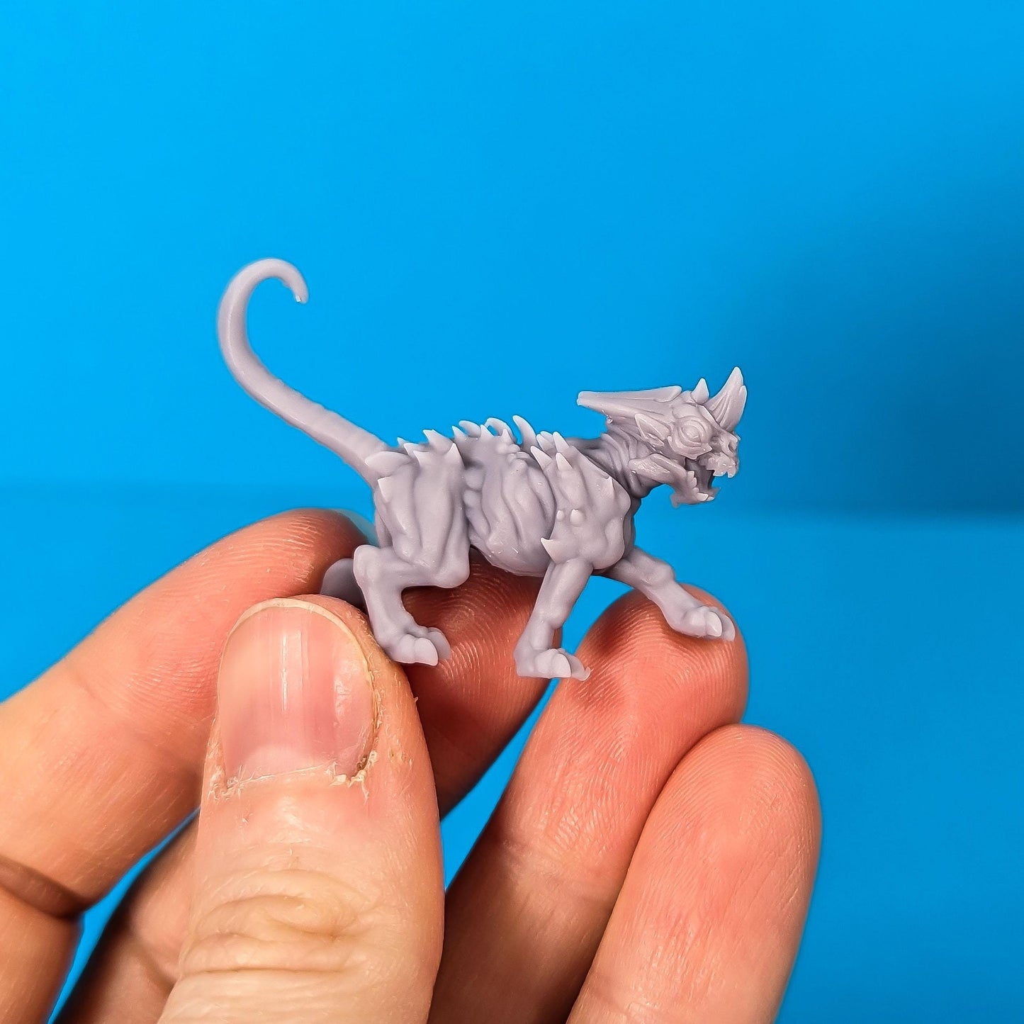 Stonekats - Bitter Nightshade Pets -  Sci-Fi Grimdark City Skirmish Warfare Female Mercenaries by Print Minis