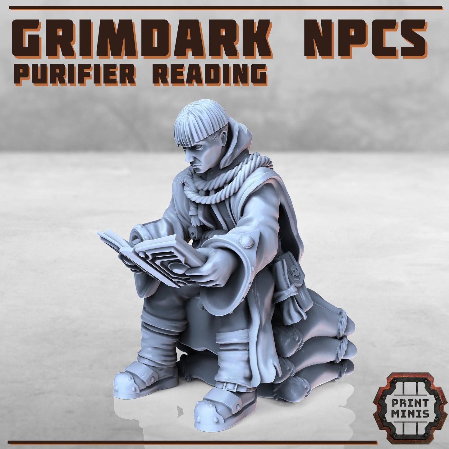 Grimdark NPCs Kit -  Sci-Fi Grimdark Civilians by Print Minis