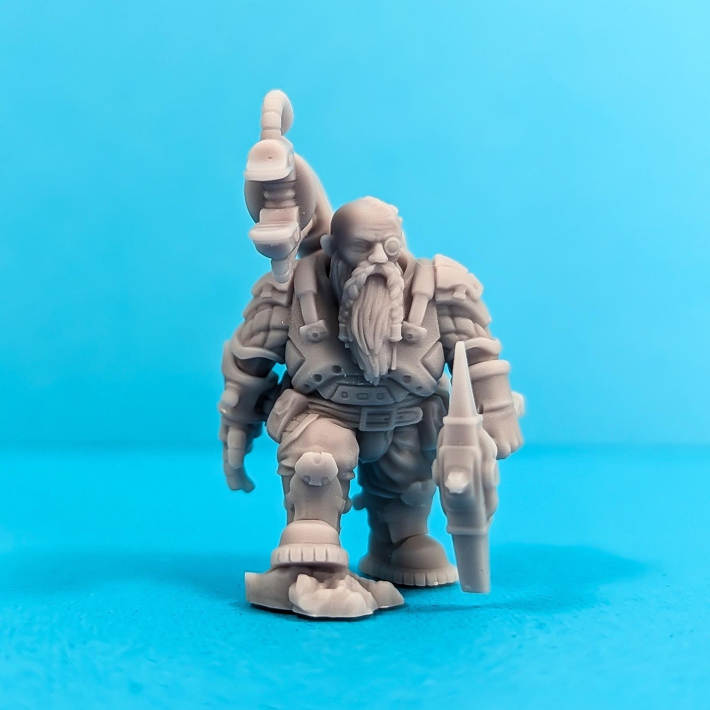 Lachlan - Clan of Cladhaich  -  Sci-Fi Grimdark Space Dwarf Mercenaries by Print Minis