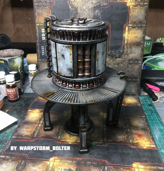 Wasteland Water Tower - Sci-Fi Space Industrial Terrain by Print Minis