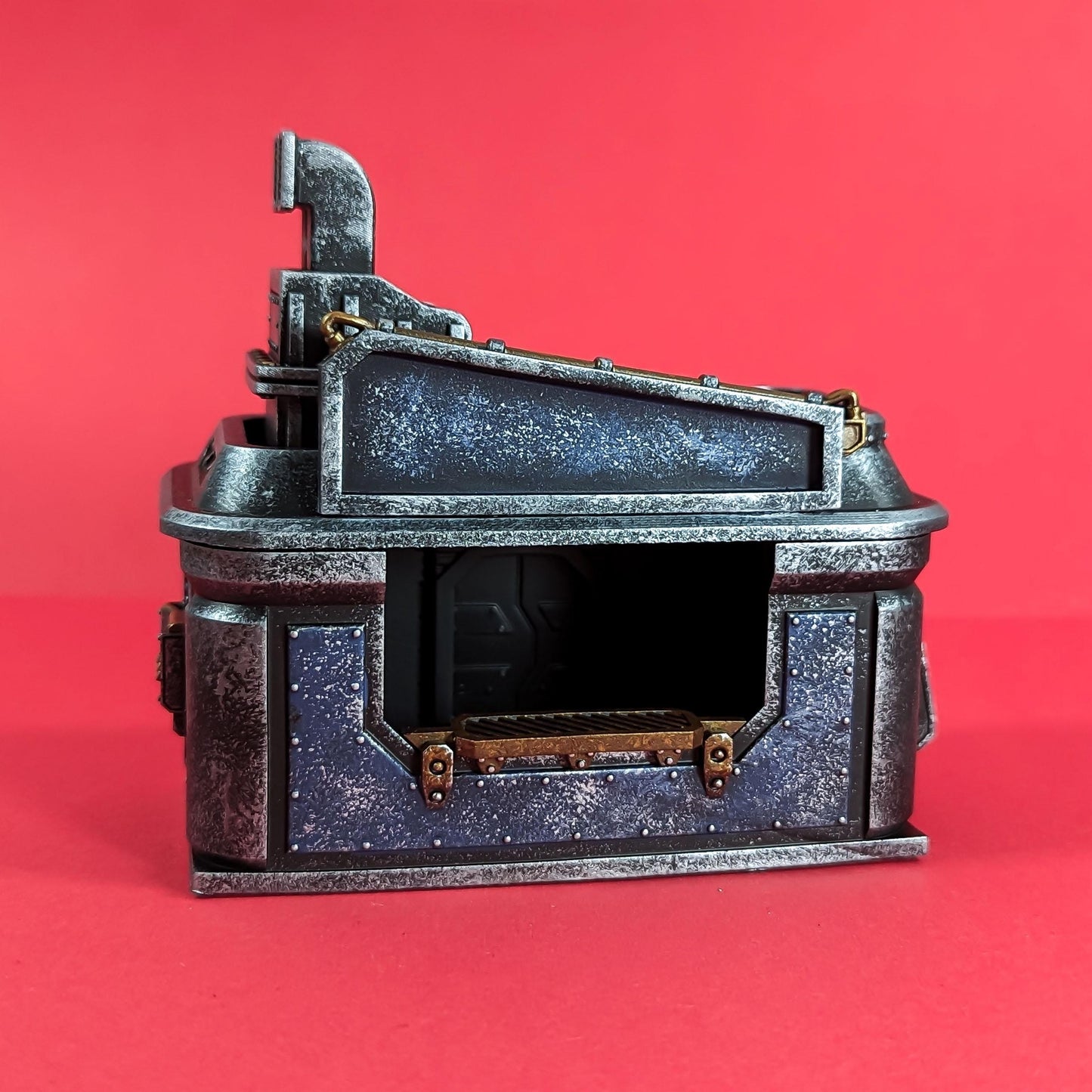 Market Vendor Stalls (interior details) - Sci-Fi City Skirmish Wargaming Terrain by Print Minis