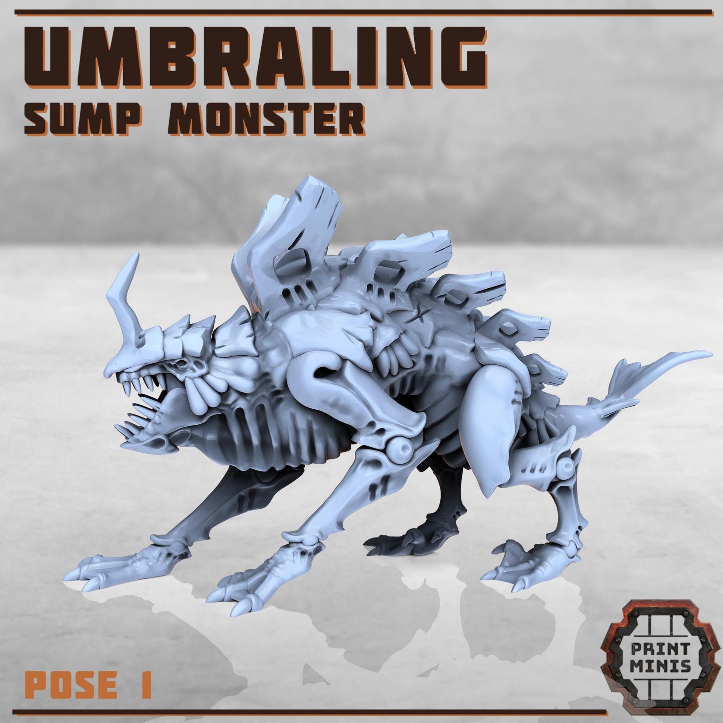 Umbraling - Sump Monsters -  Sci-Fi Grimdark Monsters by Print Minis