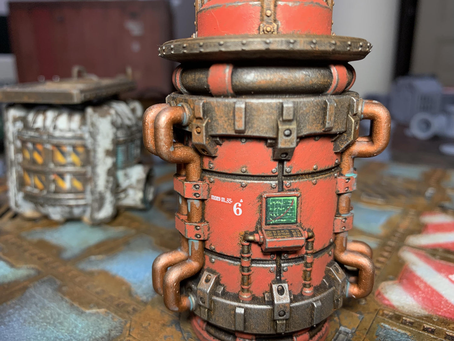 Industrial Chimney - Sci-Fi Space Industrial Terrain
