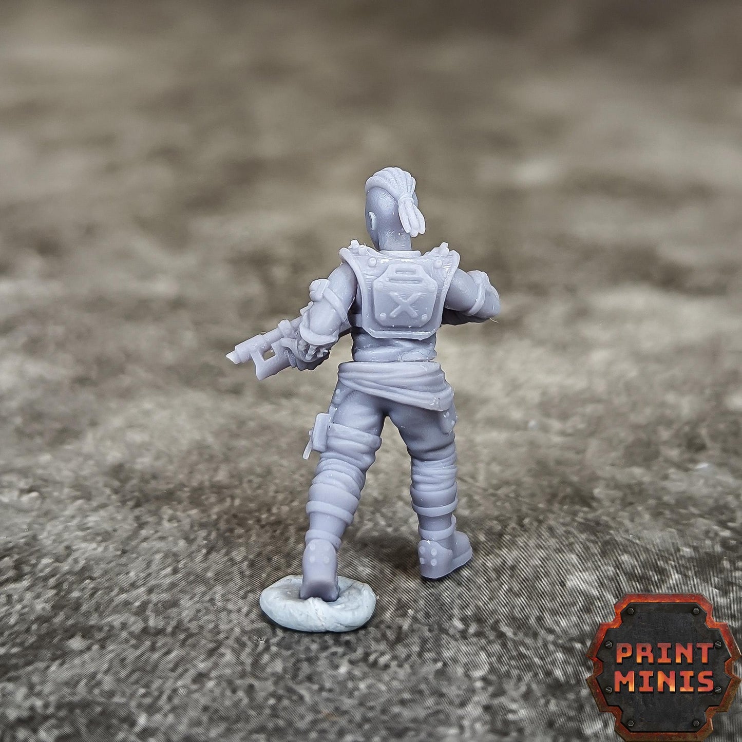 Outlaw Gang - Outcast Gangers - Sci-Fi Grimdark Mercenaries by Print Minis