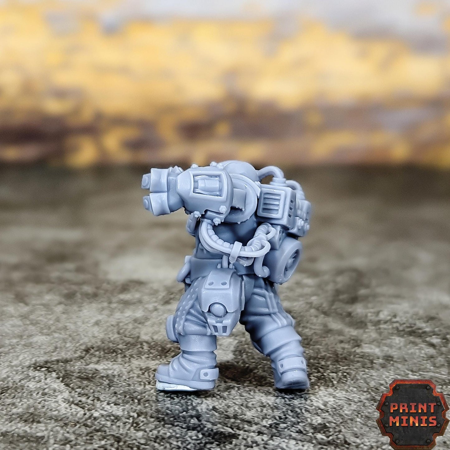 Industrial Slave Ogres  -  Sci-Fi Grimdark Ogres by Print Minis