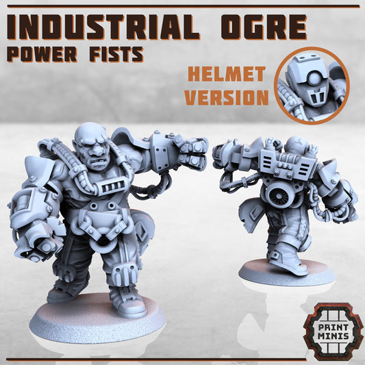 Industrial Slave Ogres  -  Sci-Fi Grimdark Ogres by Print Minis