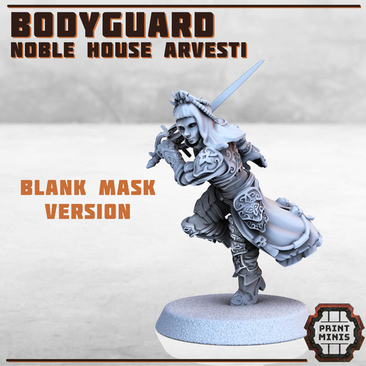Noble Bodyguard -  Sci-Fi Grimdark Mercenaries by Print Minis