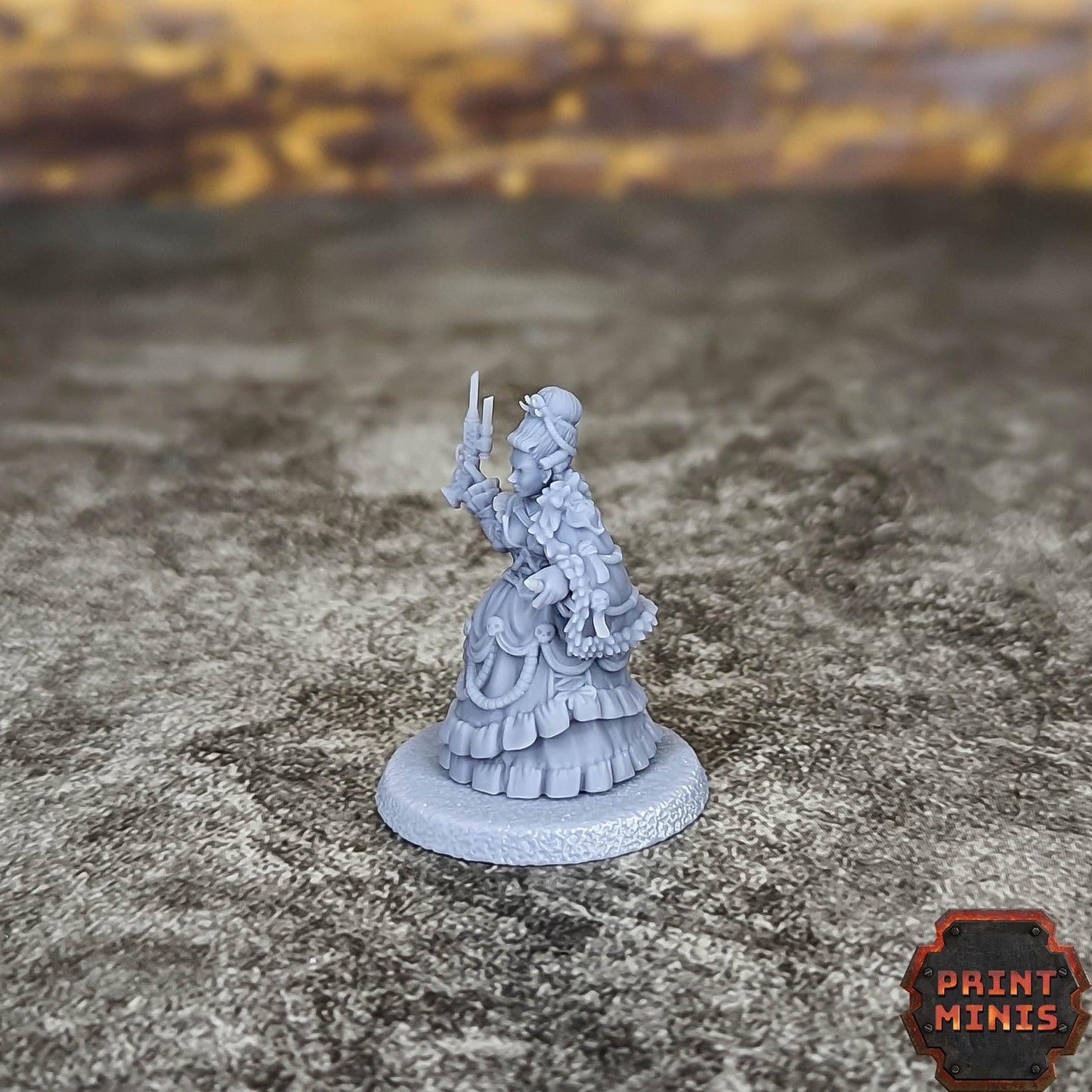 Josefina - Noble Courtier -  Sci-Fi Grimdark Mercenaries by Print Minis