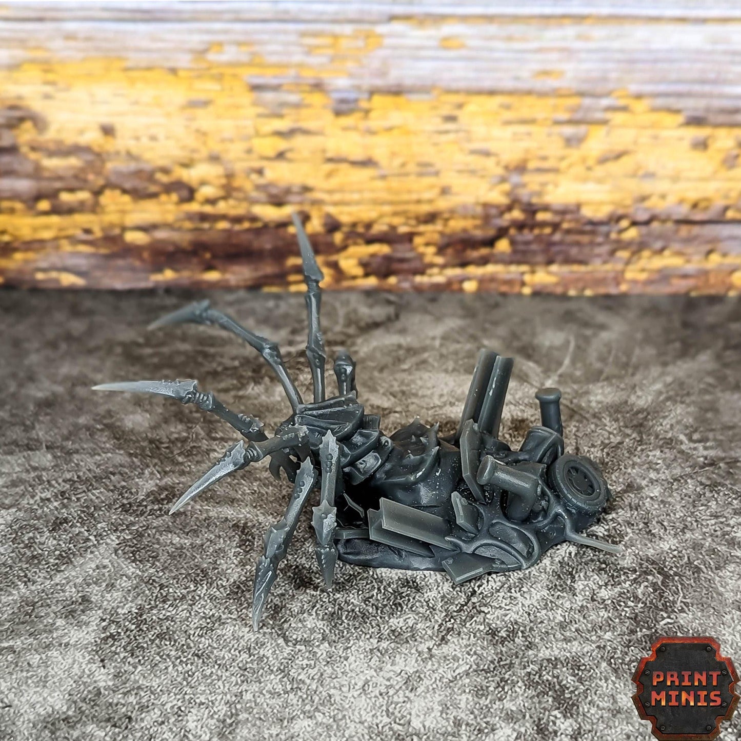 Giant Wasteland Arachnid -  Sci-Fi Grimdark Monsters by Print Minis