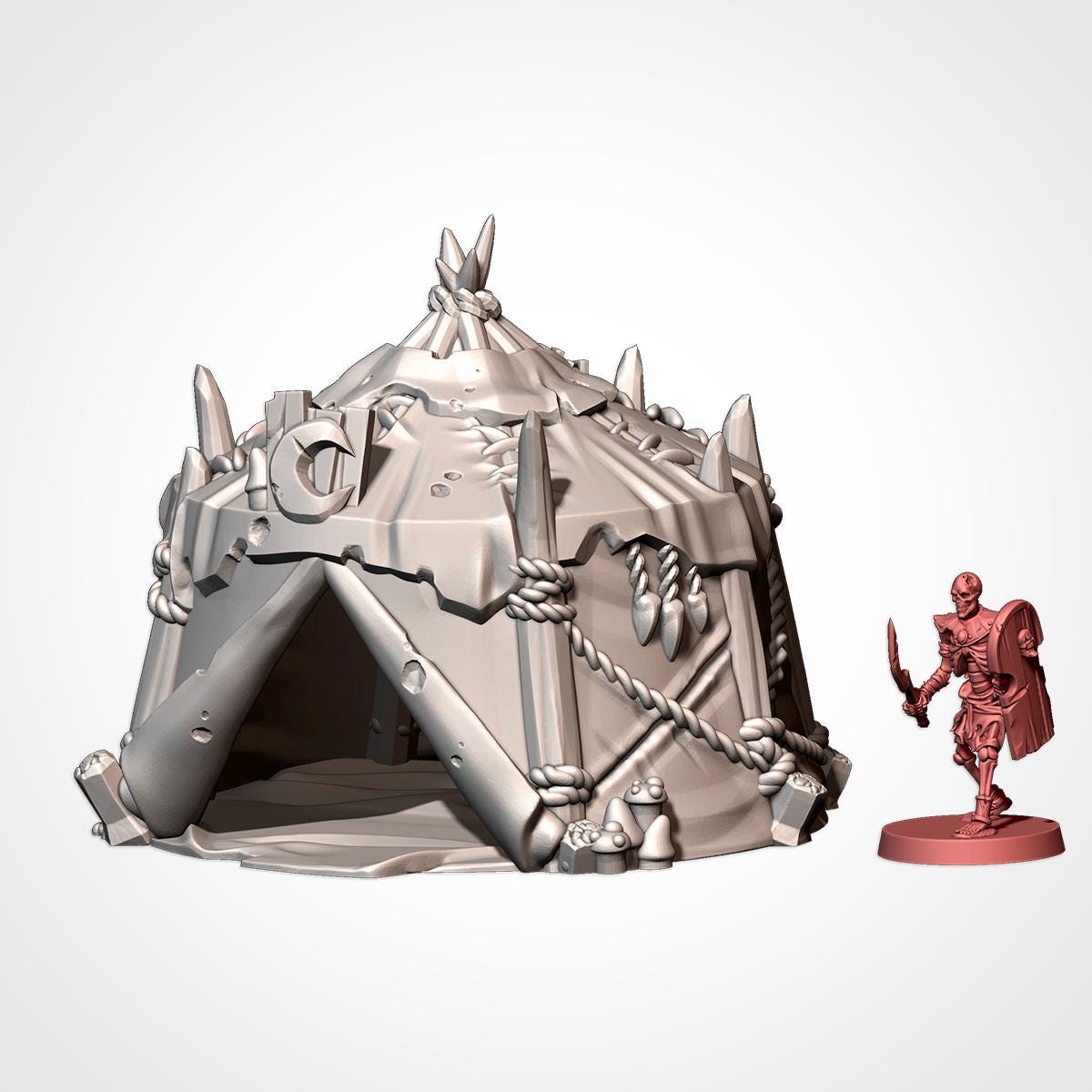 GOBLIN CAMP Txarli Factor Terrain Monument Set, Perfect for Tabletop Wargames