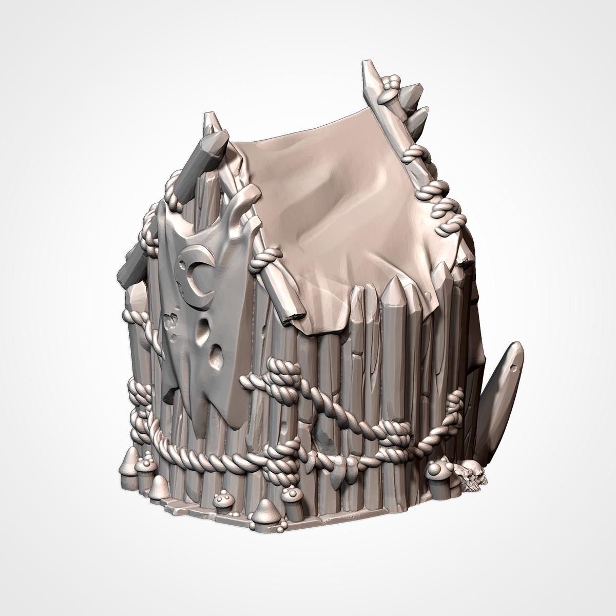 GOBLIN CAMP Txarli Factor Terrain Monument Set, Perfect for Tabletop Wargames