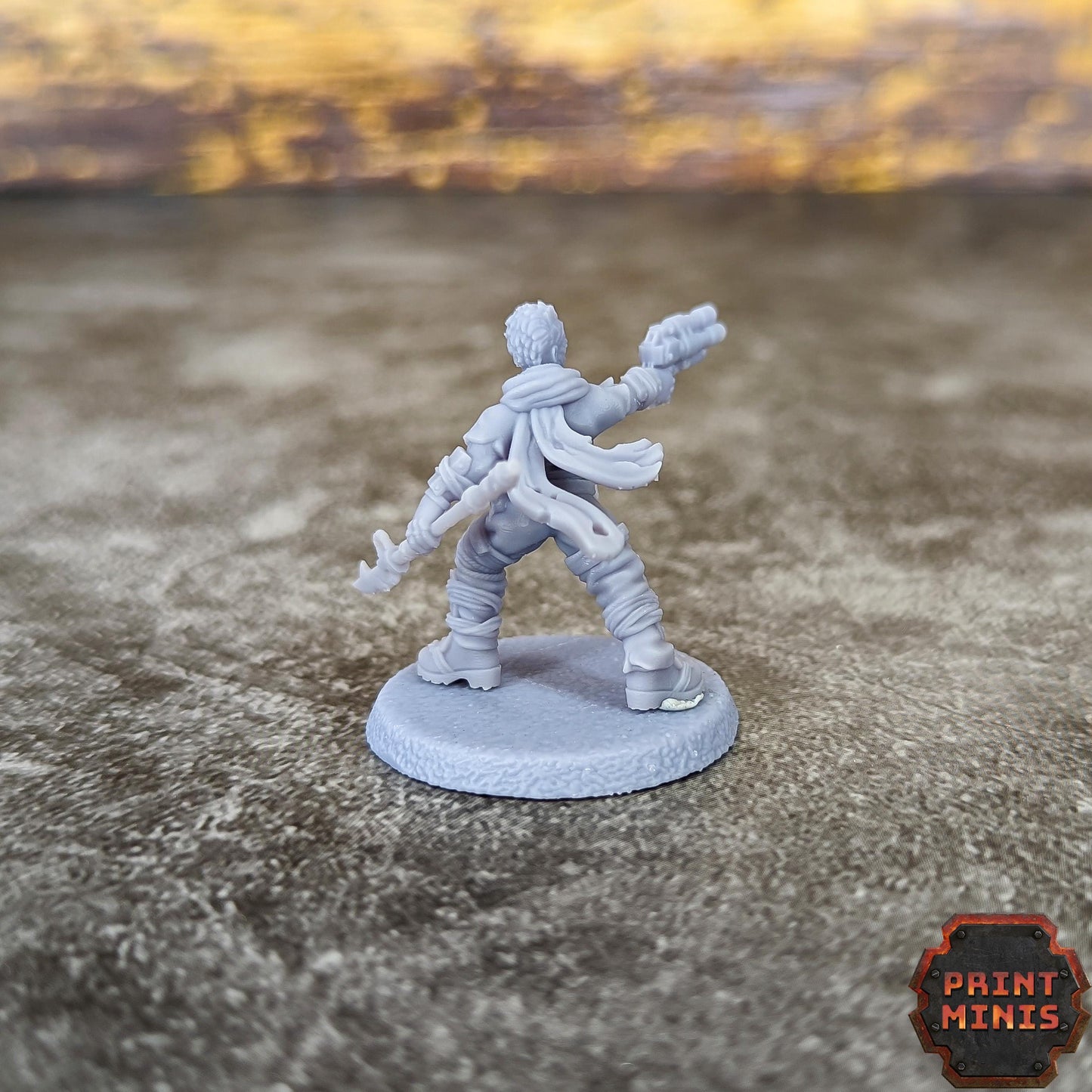 Gallows - Hired Mercenary -  Sci-Fi Grimdark Mercenaries by Print Minis