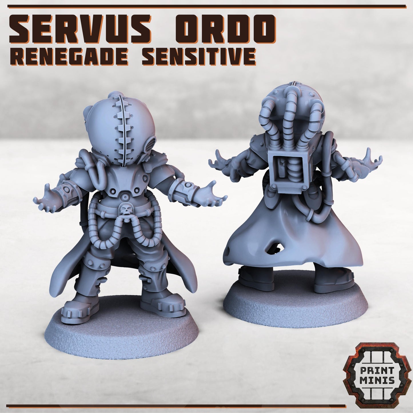 Servus Ordo - Renegade Psychic, Sci-Fi Space Mercenaries by Print Minis