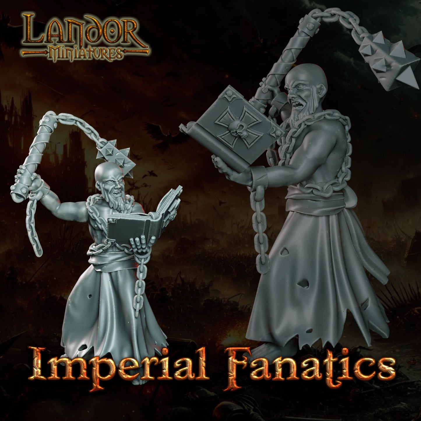 Imperial Fanatics, Modular Empire miniatures by Landor Miniatures! Empire for Fantasy Wargames