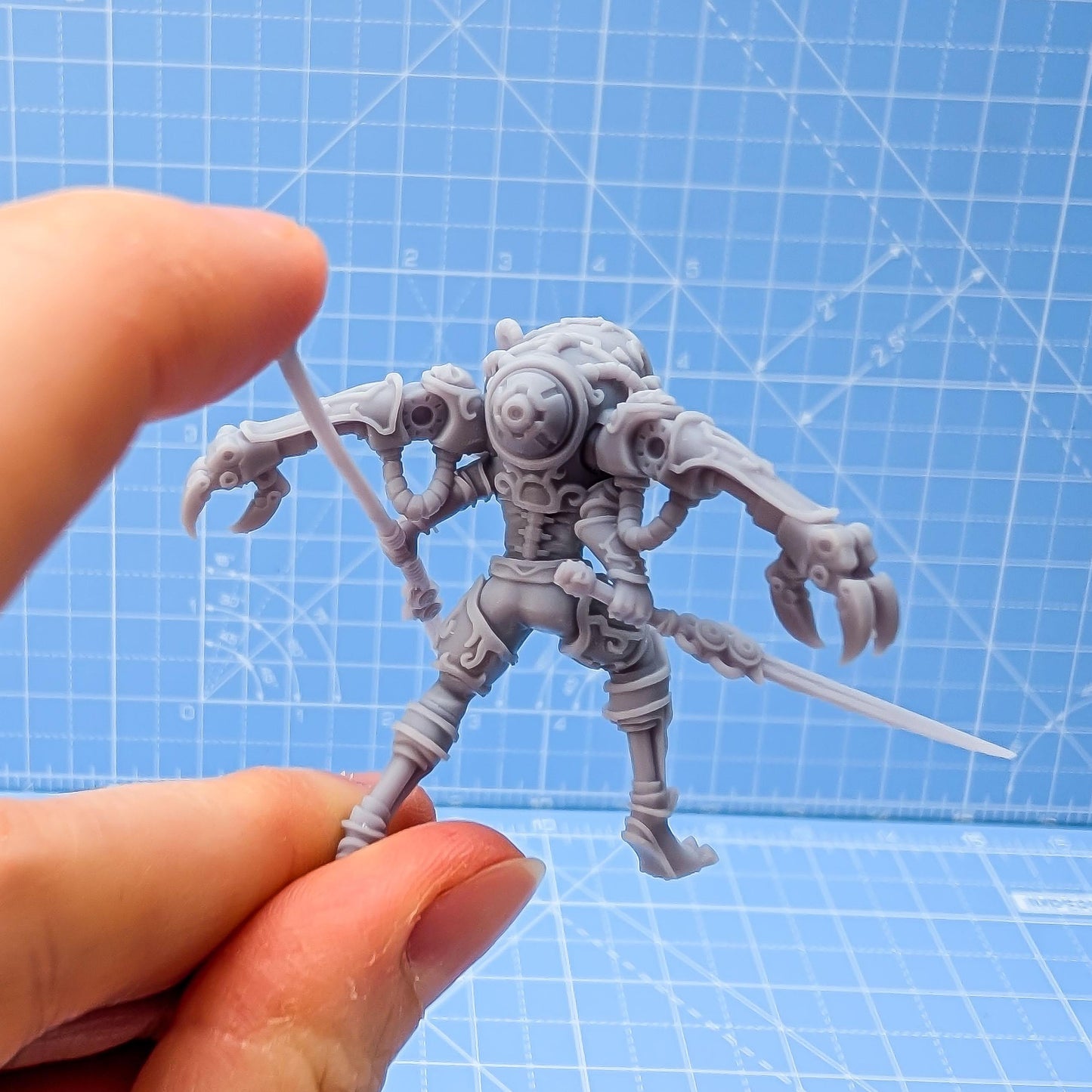 Lady Hestia - Hellspire Hunter -  Sci-Fi Grimdark Mutant Hunters by Print Minis