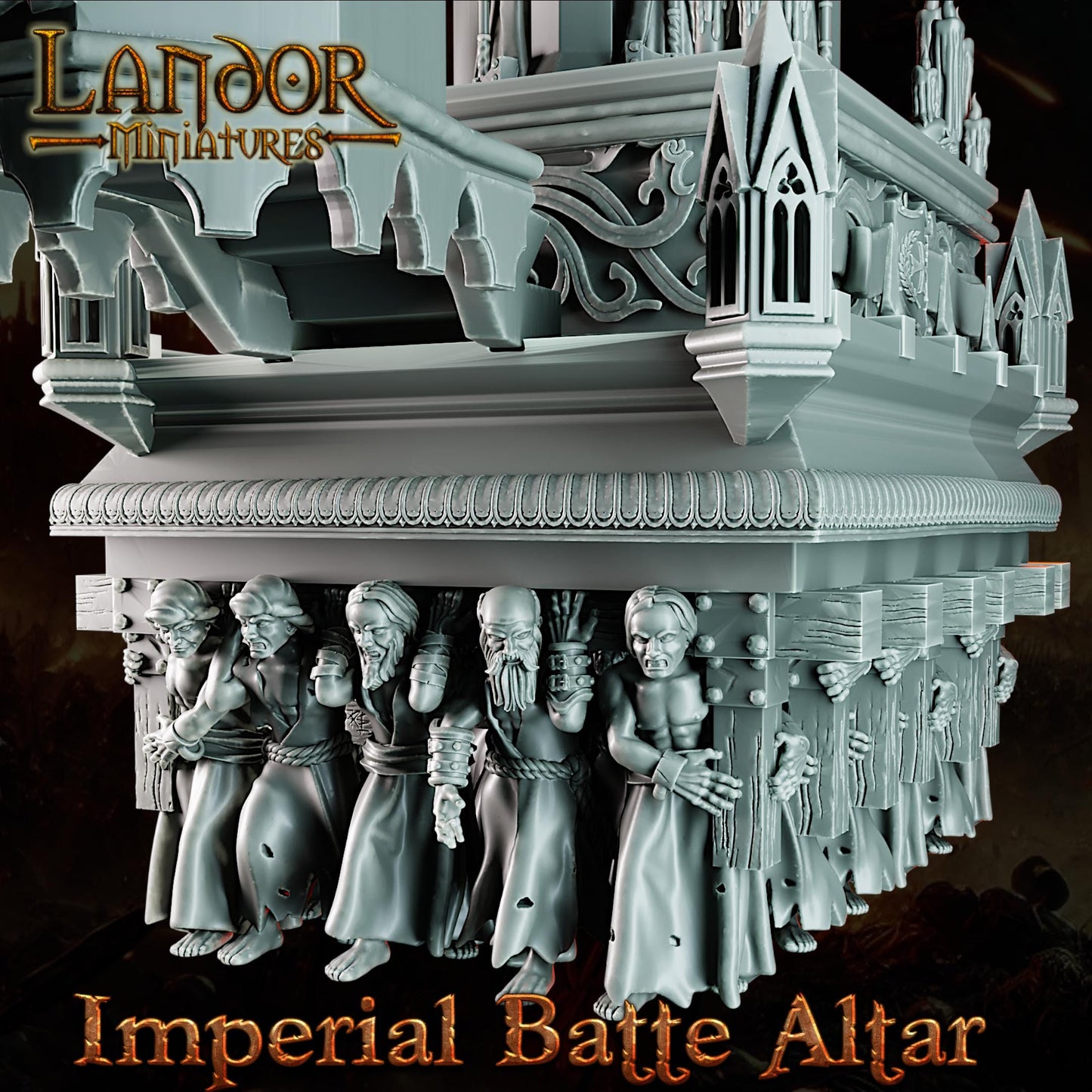 Imperial Battle Altar, Modular Empire miniatures by Landor Miniatures! Empire for Fantasy Wargames