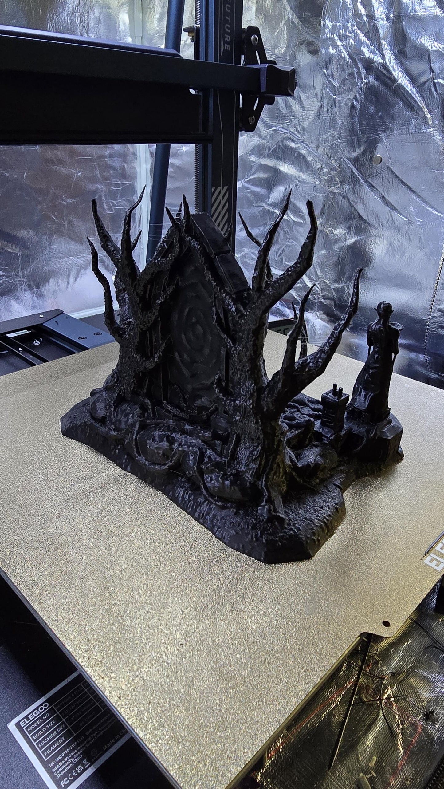 Elven Portal - Tabletop Terrain - 28 MM, Tabletop 3D Printed Terrain by MiniatureLand, Perfect for Wargaming and RPGs