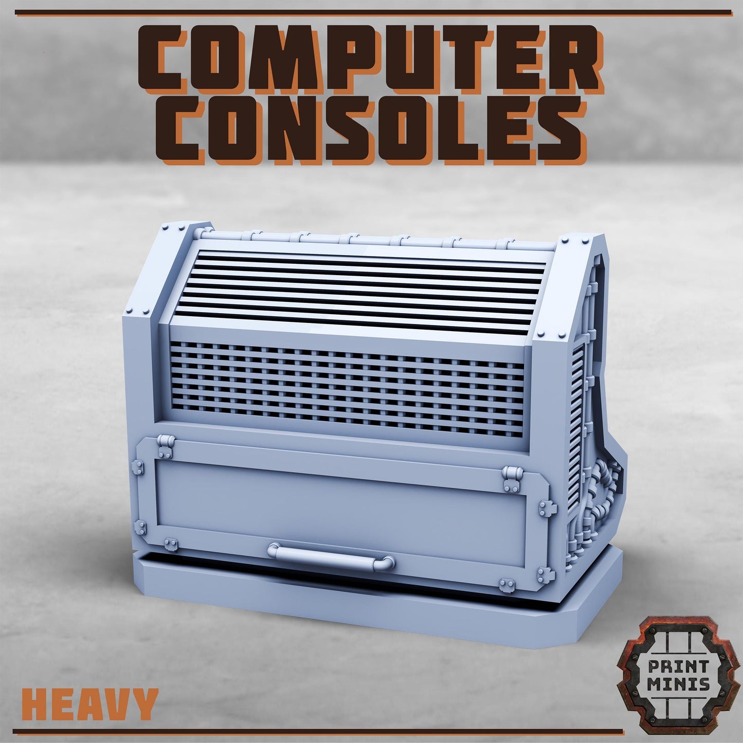 Computer Consoles -  Sci-Fi Grimdark Civilians by Print Minis