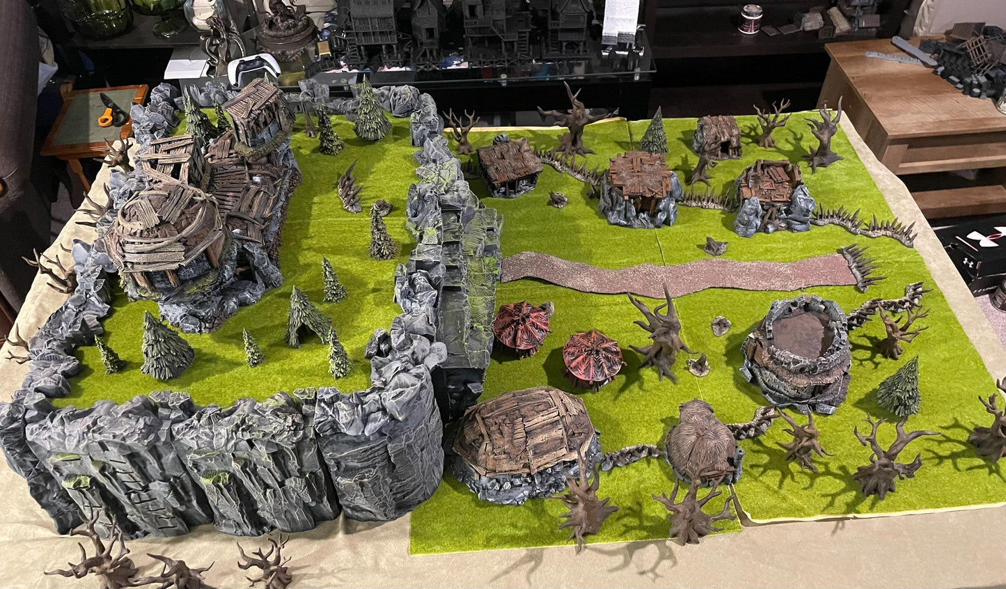 Massive Cliffs : Core Set by GameScape3D - 3D Printed Tabletop Terrain, Perfect for Wargames, Board Games, Role Playing Games