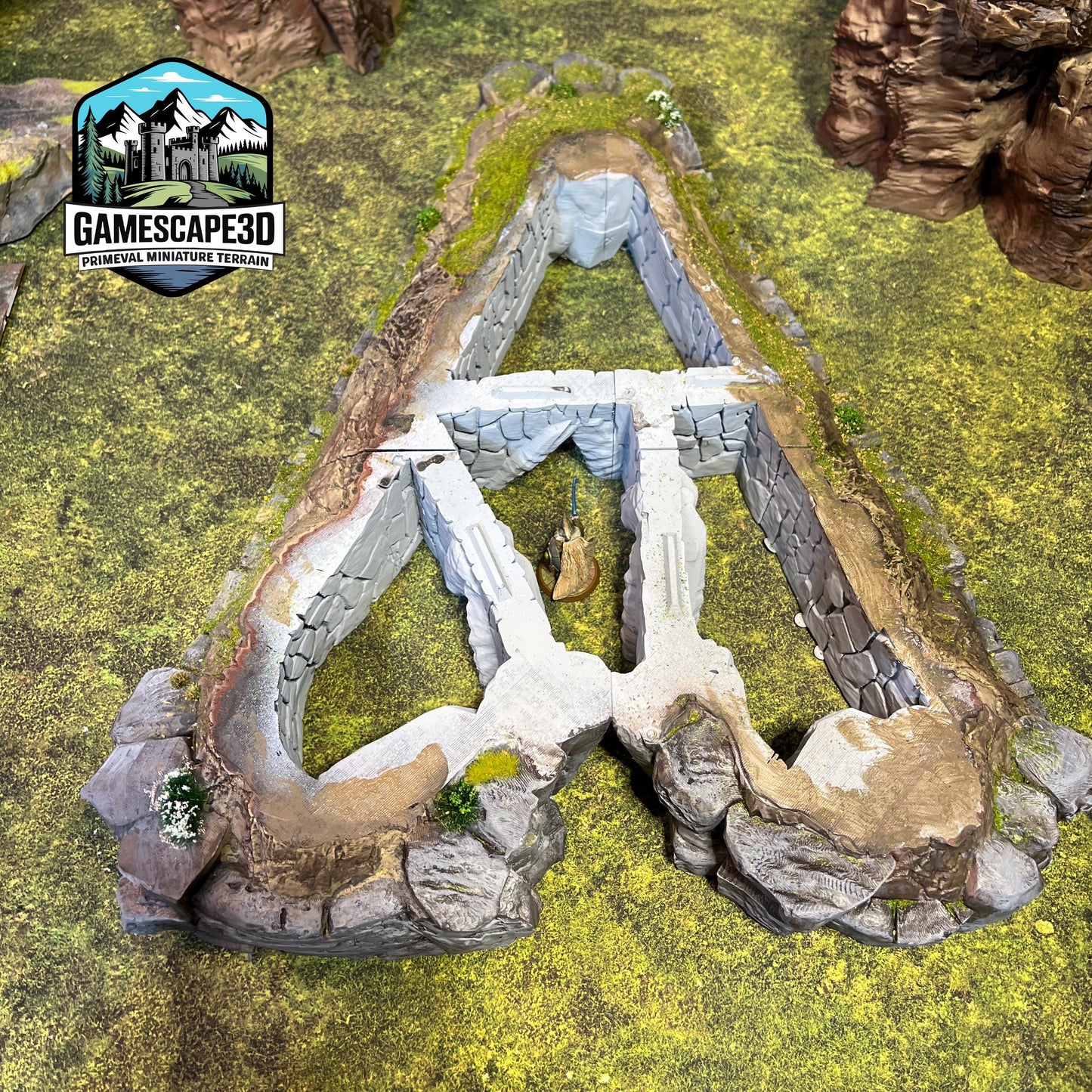 Barrow Graves by GameScape3D - 3D Printed Tabletop Terrain, Perfect for Wargames, Board Games, Role Playing Games