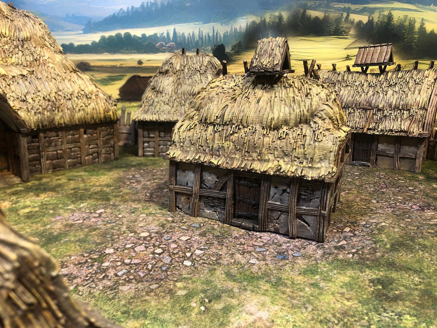 Eastlingham: Rural Peasant Hamlet by GameScape3D - 3D Printed Tabletop Terrain, Perfect for Wargames, Board Games, RPGs