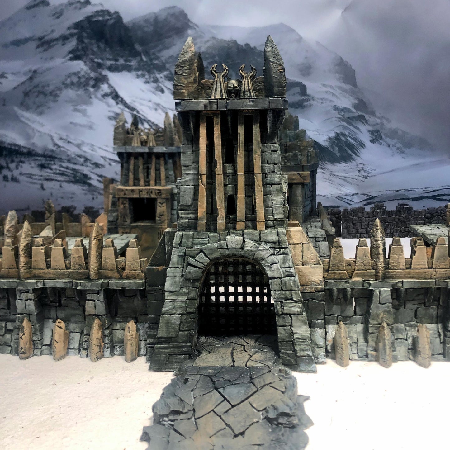 UnderDark Walls by GameScape3D - 3D Printed Tabletop Terrain, Perfect for Wargames, Board Games, Role Playing Games