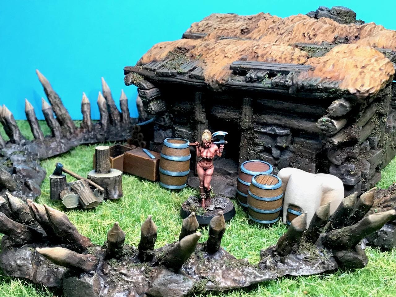 Arctic Camp Part by GameScape3D - 3D Printed Tabletop Terrain, Perfect for Wargames, Board Games, RPGs
