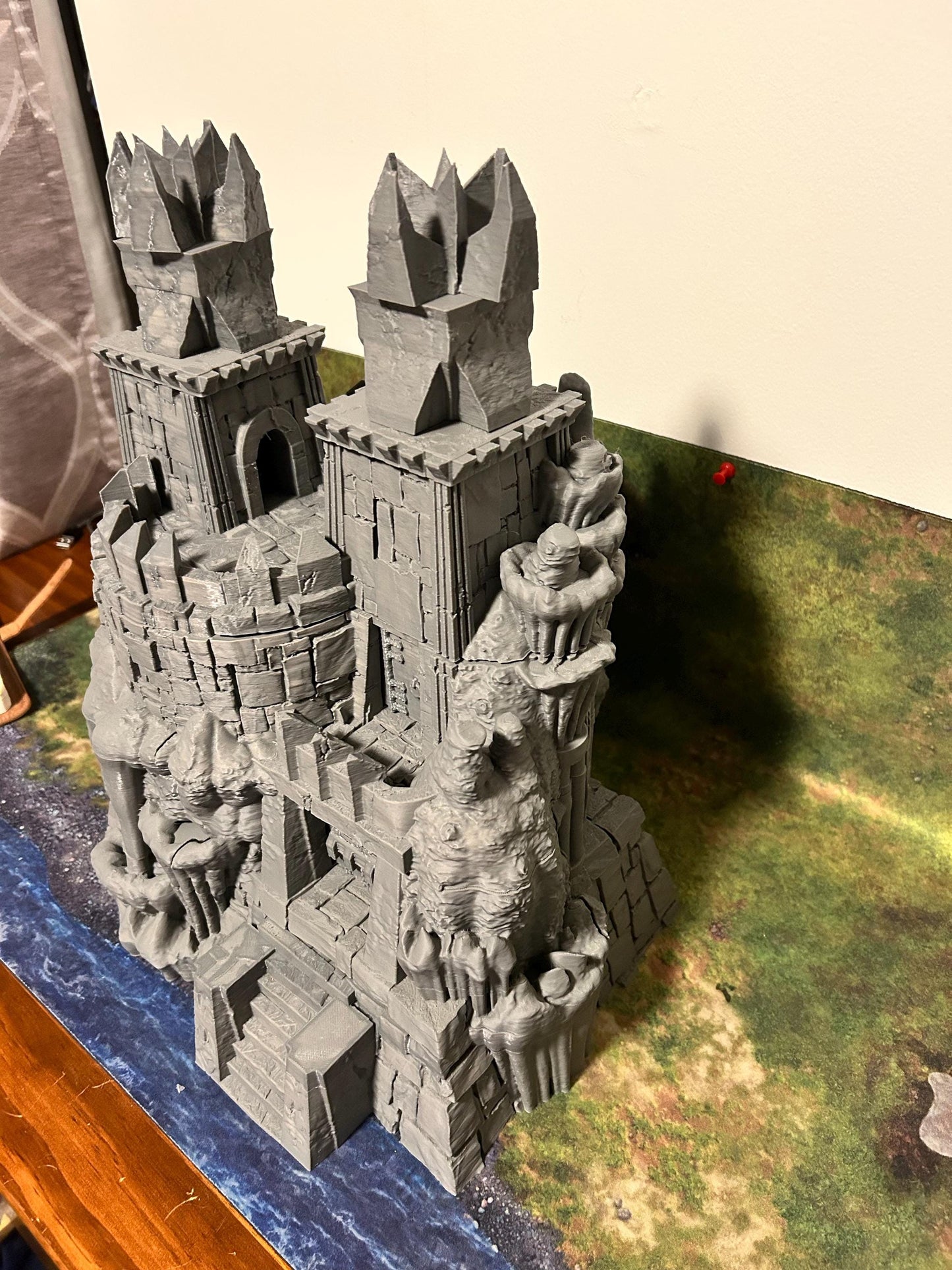 Small Underdark Keep by GameScape3D - 3D Printed Tabletop Terrain, Perfect for Wargames, Board Games, Role Playing Games