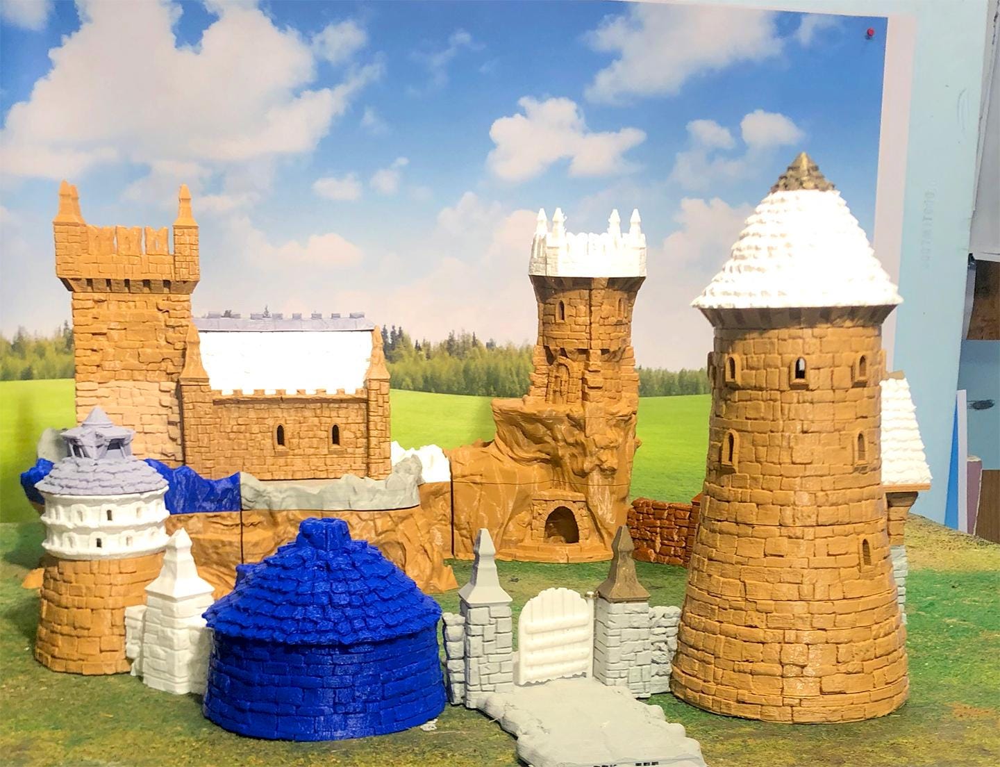 Hauntwoods Scriptorium by GameScape3D - 3D Printed Tabletop Terrain, Perfect for Wargames