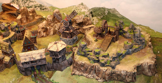 Haunt Wood Mine by GameScape3D - 3D Printed Tabletop Terrain, Perfect for Wargames, Role playing games, Tabletop games