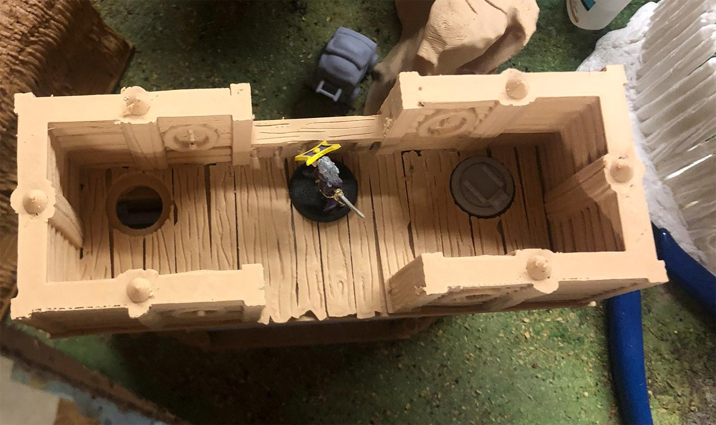 Toll Gate, Towers, & Palisades by GameScape3D - 3D Printed Tabletop Terrain, Perfect for Wargames, Role playing games, Tabletop games