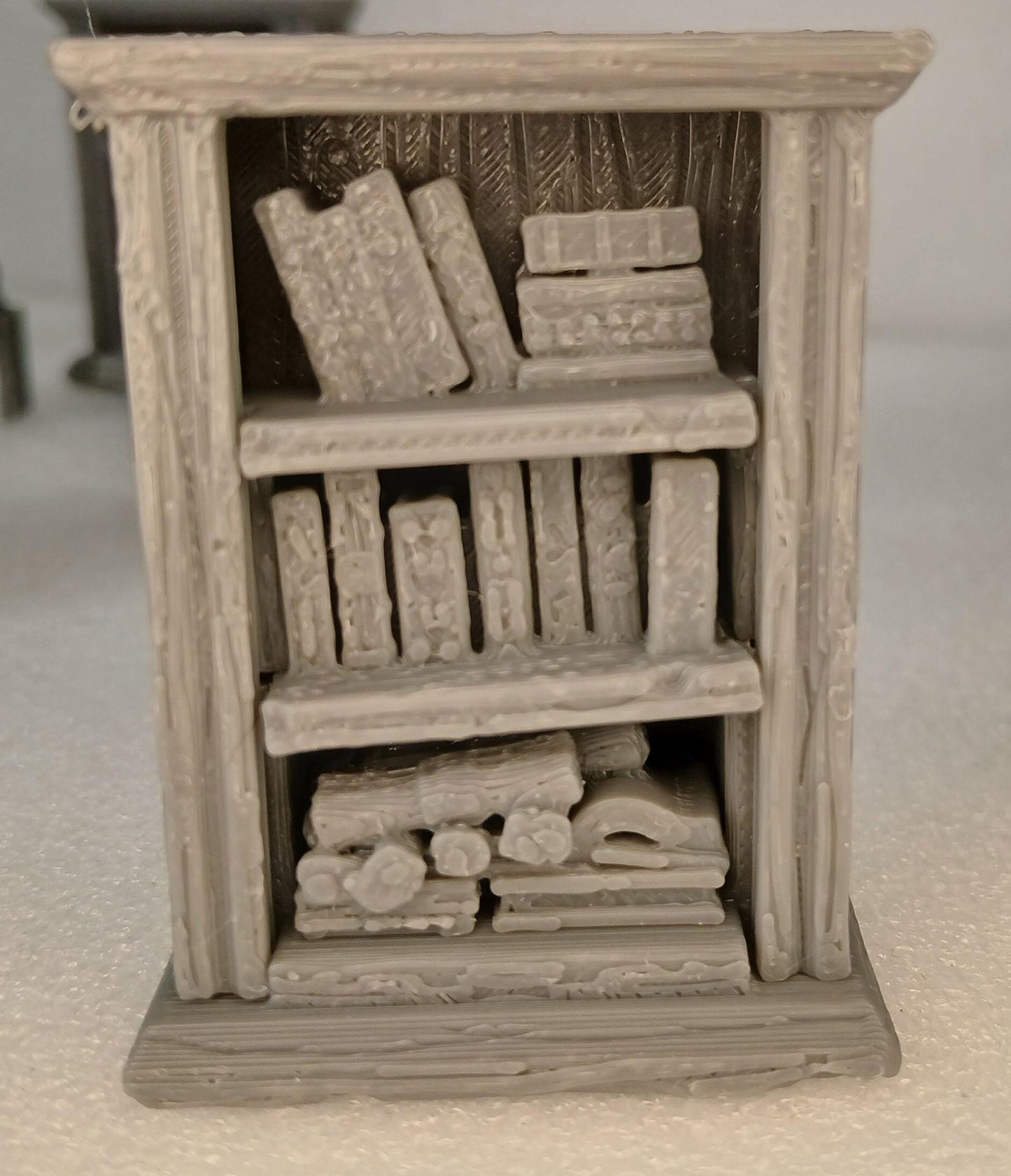 Bookcases with Over 40 insert Shelves - Scatter Terrain by GameScape3D - 3D Printed Terrain, Perfect for Wargames, Board Games, RPGs