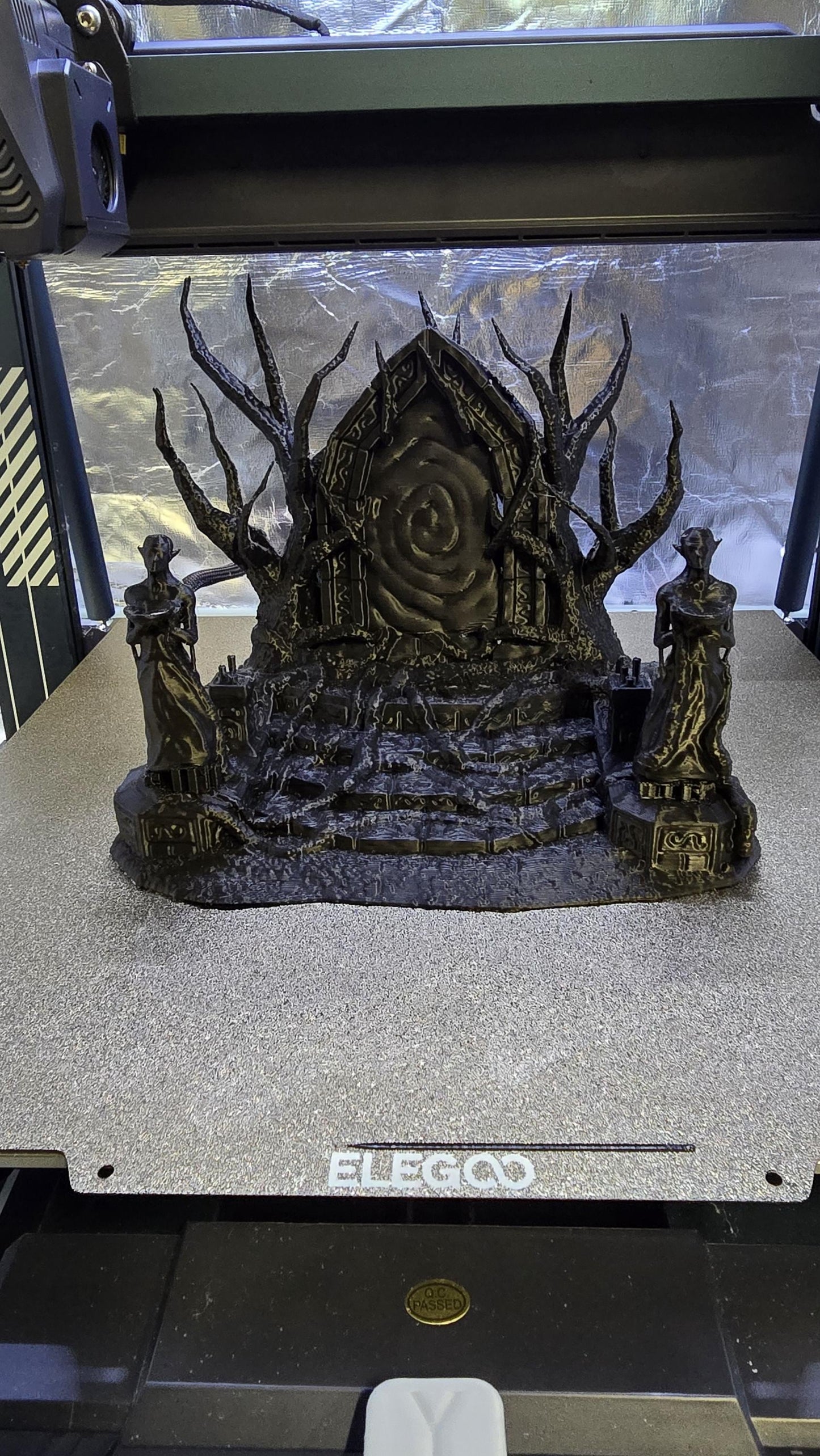 Elven Portal - Tabletop Terrain - 28 MM, Tabletop 3D Printed Terrain by MiniatureLand, Perfect for Wargaming and RPGs