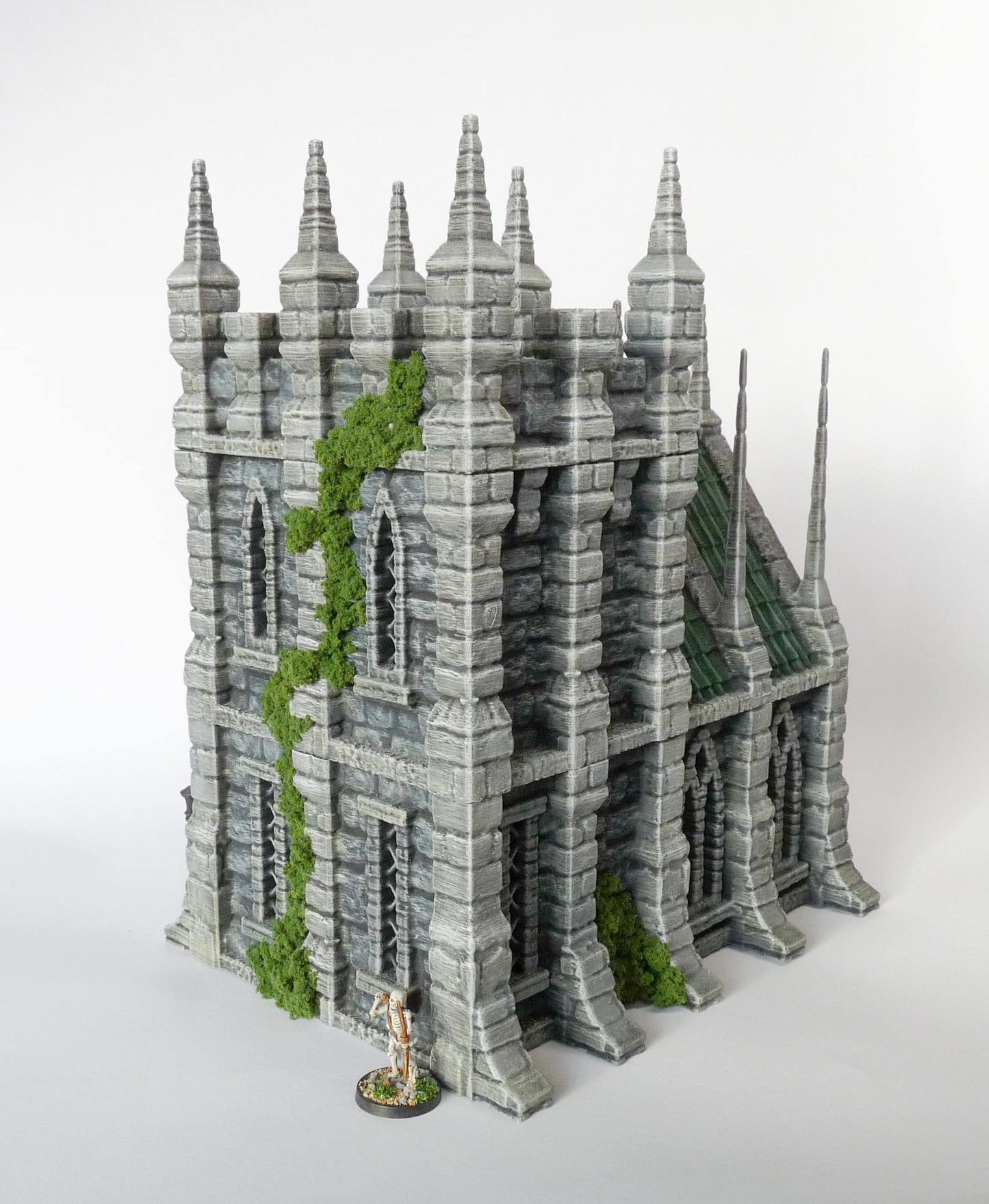 Imperial City District - Tabletop Terrain - 28 MM, Tabletop 3D Printed Terrain by MiniatureLand, Perfect for Wargaming and RPGs