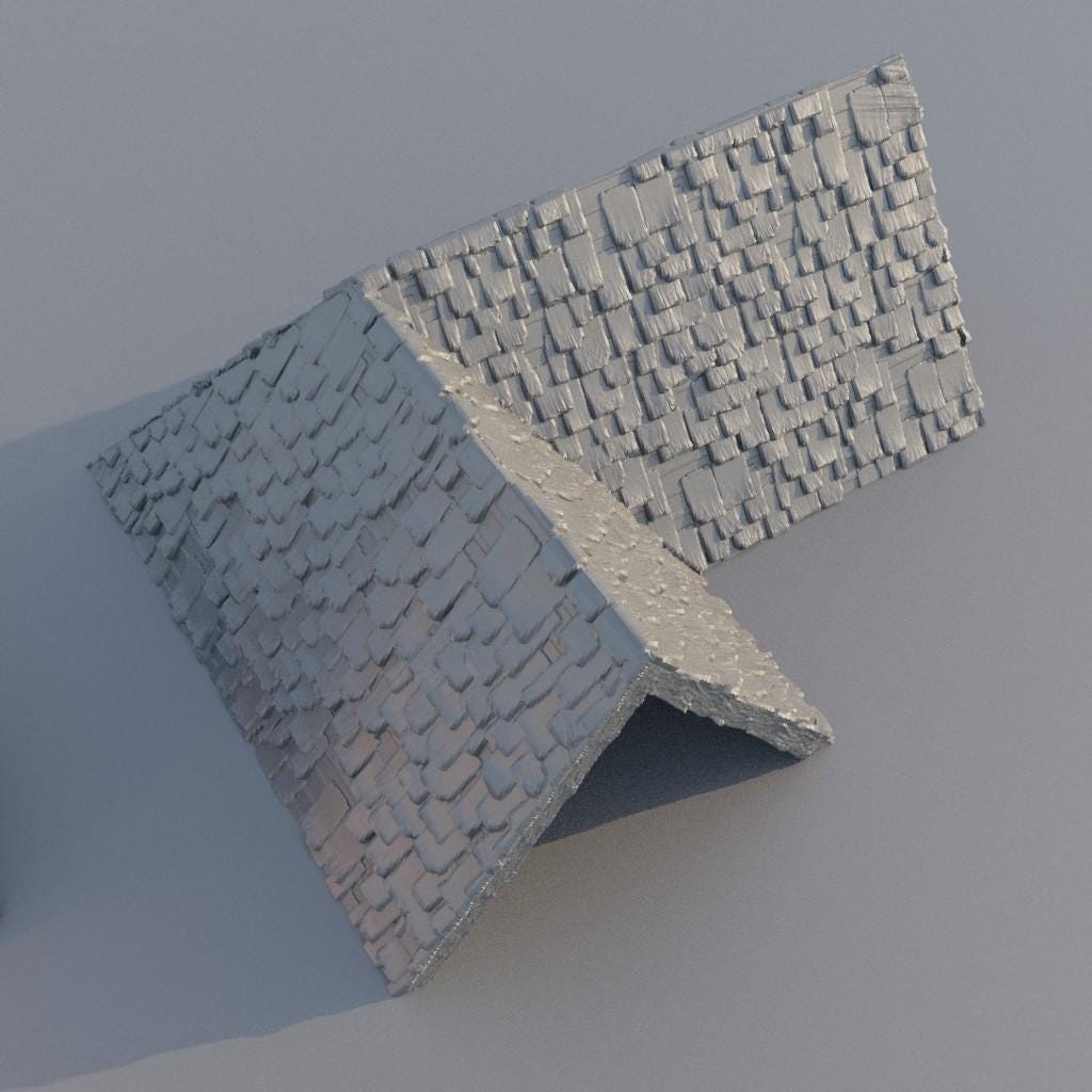 Town Blacksmith - Tabletop Terrain - 28 MM, Tabletop 3D Printed Terrain by MiniatureLand, Perfect for Wargaming and RPGs