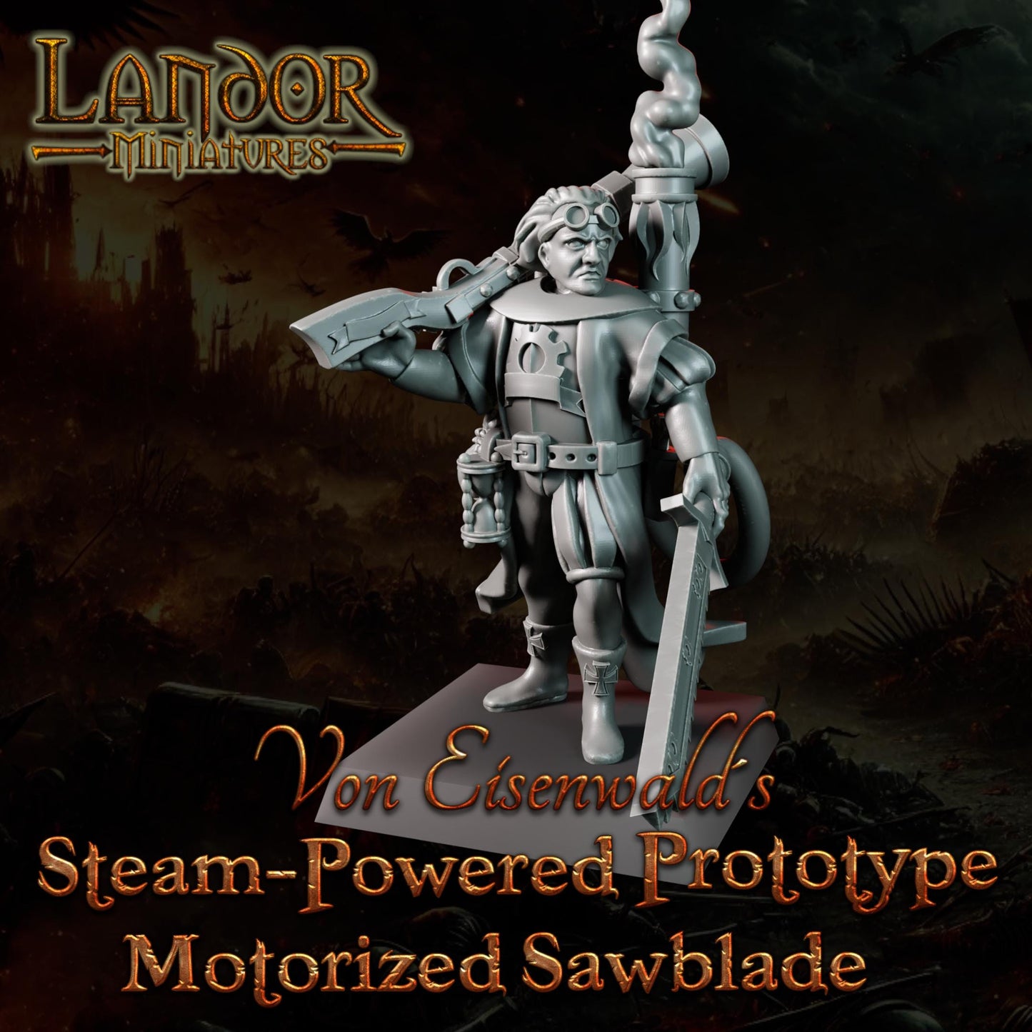 Von Eisenwald (Imperial Engineer), Modular Empire miniatures by Landor Miniatures! Empire for Fantasy Wargames